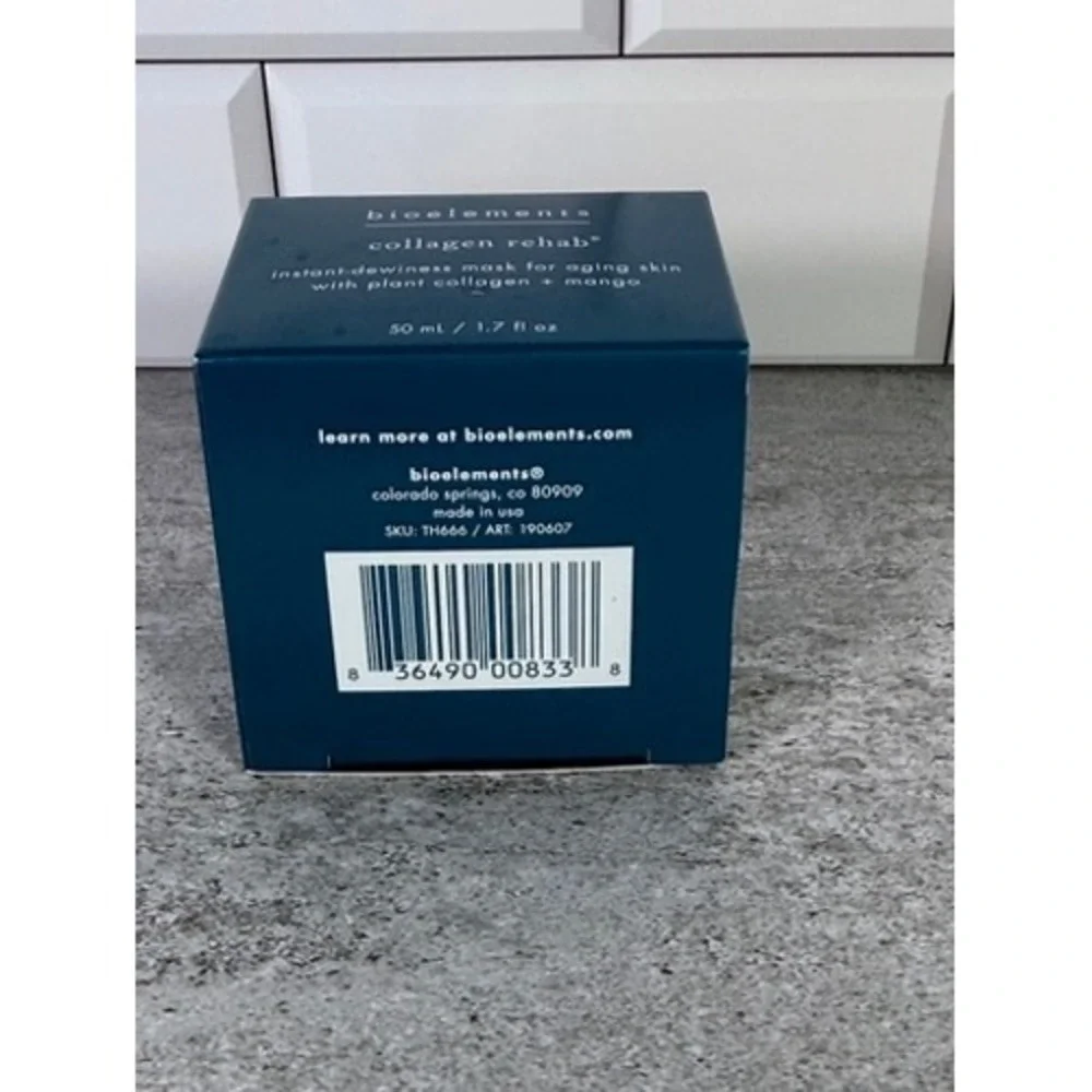 Bioelements Collagen Rehab Instant Dewiness Mask for Aging Skin 1.7 oz New Box